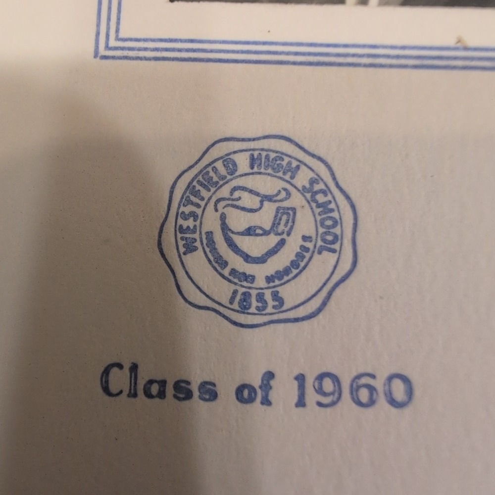 VTG Westfield High School 1963 Portrait Lot & 1950s Class Photo Massachusetts - Picture 11 of 11